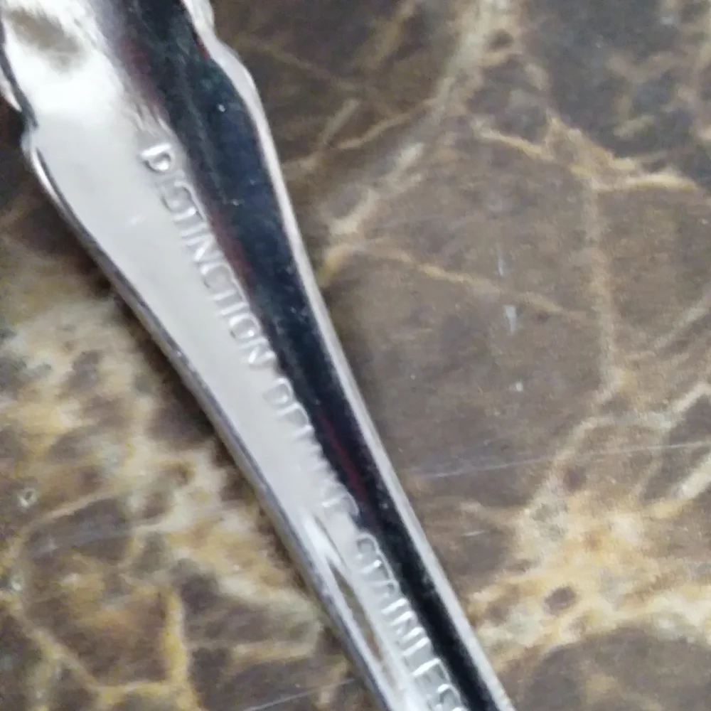 Distinction Deluxe Raphael 1 Salad Fork Glossy Stainless Flatware